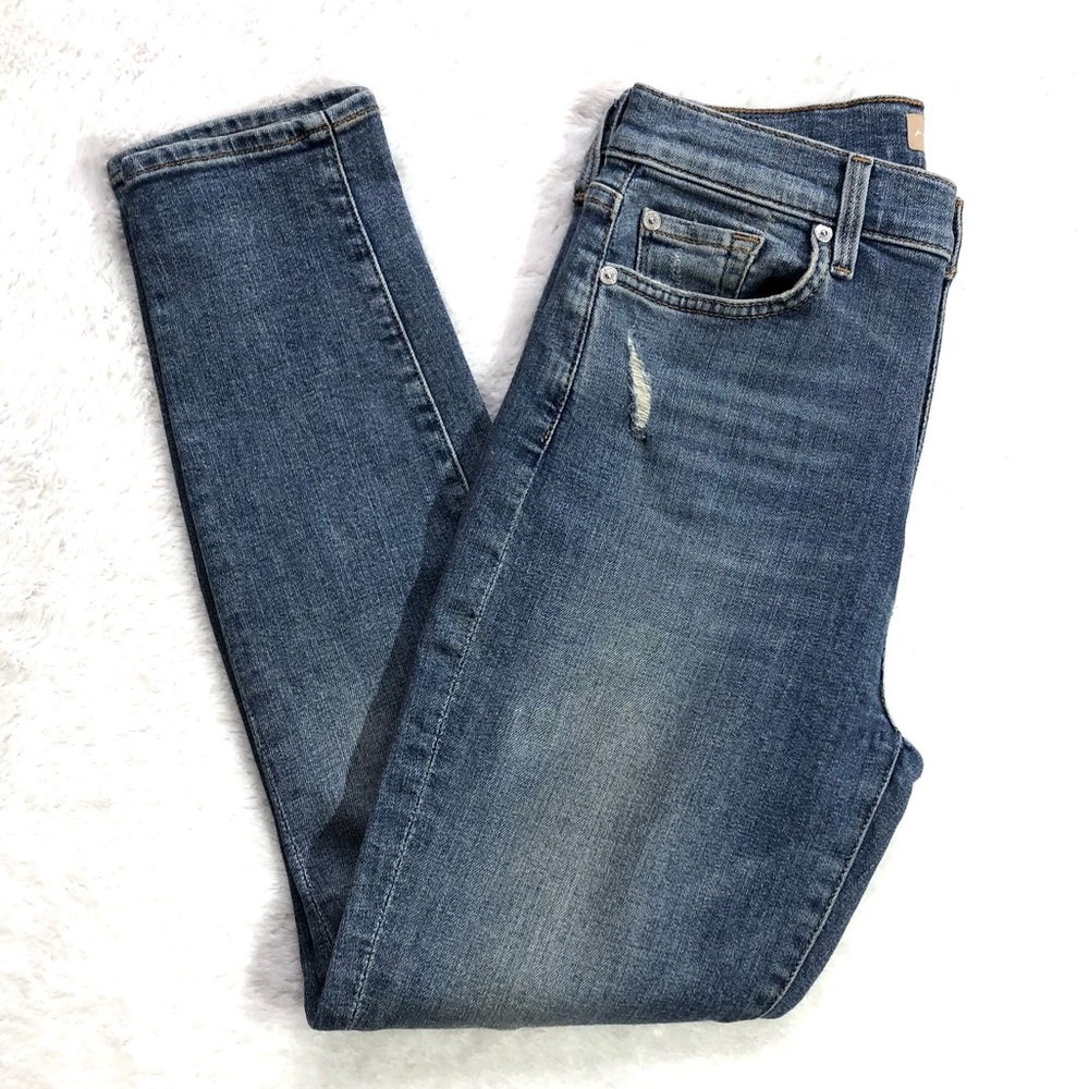 7 For All Mankind High Waist Skinny Jeans